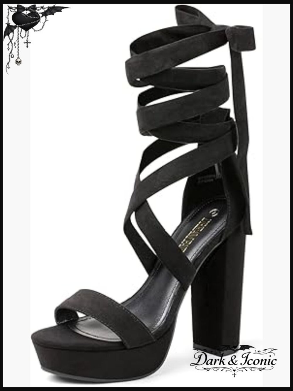 Chunky Platform Heels Strappy Gladiator Open Toe Block Heel Pumps Dressy Sandals